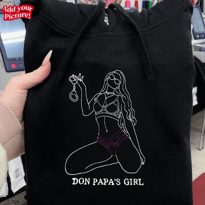 Sweat Personnalisé avec Portrait Spicy Brodé