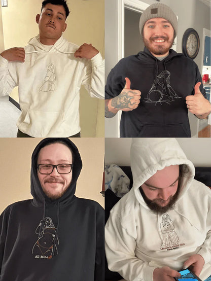 Sweat Personnalisé avec Portrait Spicy Brodé