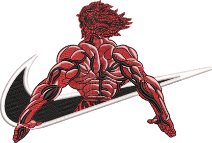 Yujiro Hanma swoosh | Baki