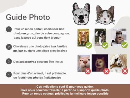 Casquette Personnalisée avec Photo Brodée de Votre Animal – Cadeau Unique pour Amoureux des Animaux