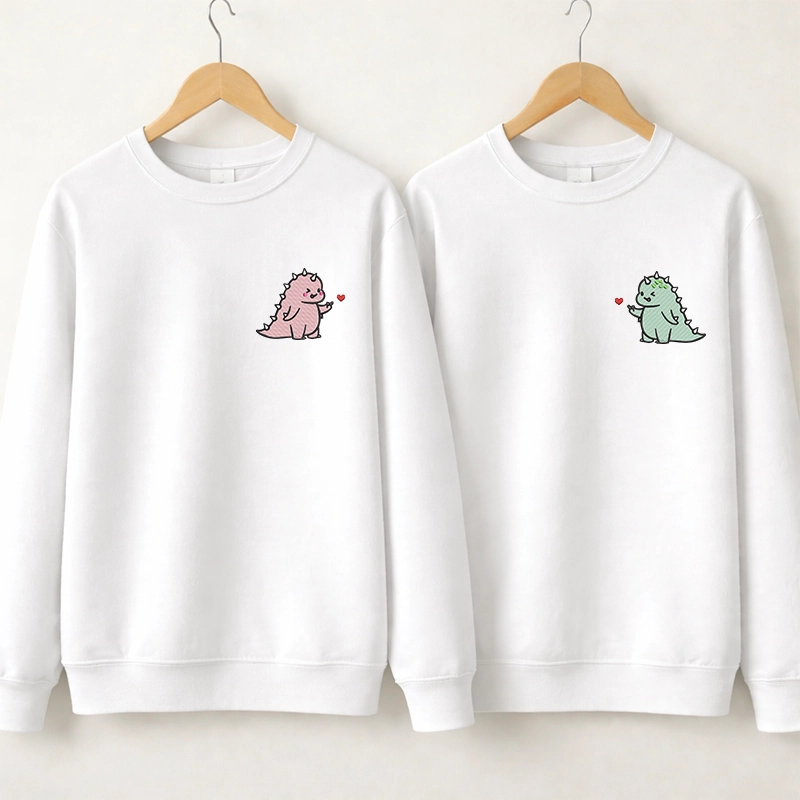 Dino | Sweatshirt brodé DUO