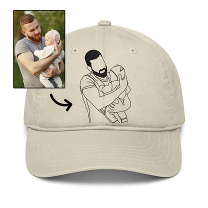 Casquette Personnalisée avec Broderie Outline – Couple & Famille