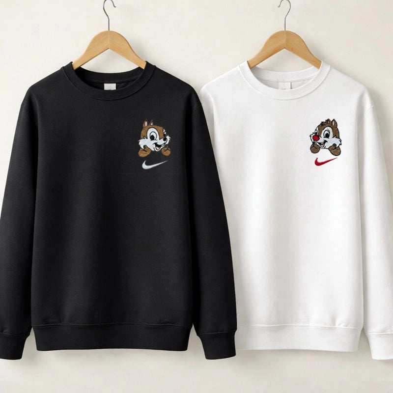 TIC & TAC | Sweatshirt brodé DUO
