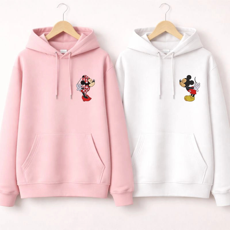 MK & MN | Sweatshirt brodé DUO