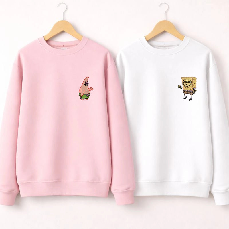 BOB & PAT | Sweatshirt brodé DUO